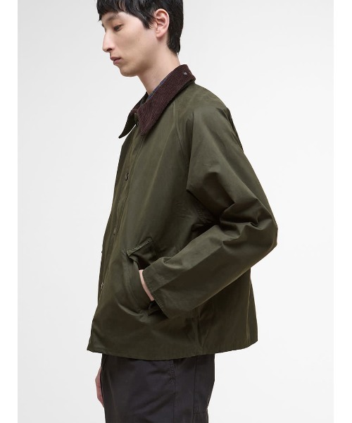 Barbour（バブアー）の「【TRANSPORT / トランスポート】ピーチスキン コットン ショートレングスブルゾン（ブルゾン・メンズ・ダークグリーン/グリーン/ライトベージュ・36/34/42/40/38）」の12枚目の写真