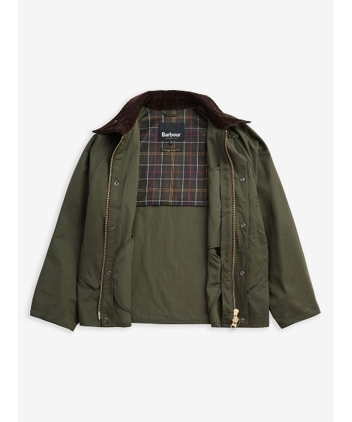 Barbour（バブアー）の「【TRANSPORT / トランスポート】ピーチスキン コットン ショートレングスブルゾン（ブルゾン・メンズ・ダークグリーン/グリーン/ライトベージュ・36/34/42/40/38）」の14枚目の写真