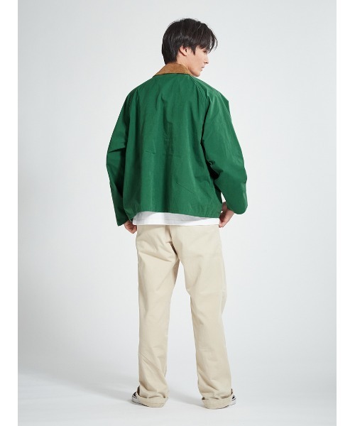 Barbour（バブアー）の「【TRANSPORT / トランスポート】ピーチスキン コットン ショートレングスブルゾン（ブルゾン・メンズ・ダークグリーン/グリーン/ライトベージュ・36/34/42/40/38）」の19枚目の写真