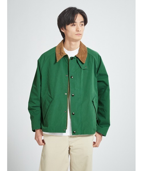 Barbour（バブアー）の「【TRANSPORT / トランスポート】ピーチスキン コットン ショートレングスブルゾン（ブルゾン・メンズ・ダークグリーン/グリーン/ライトベージュ・36/34/42/40/38）」の20枚目の写真