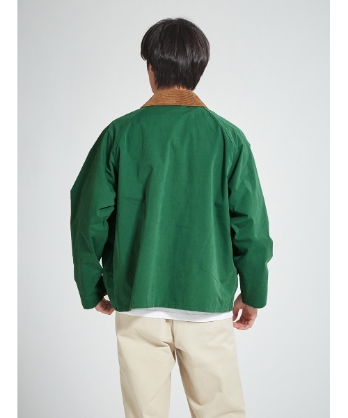 Barbour（バブアー）の「【TRANSPORT / トランスポート】ピーチスキン コットン ショートレングスブルゾン（ブルゾン・メンズ・ダークグリーン/グリーン/ライトベージュ・36/34/42/40/38）」の22枚目の写真