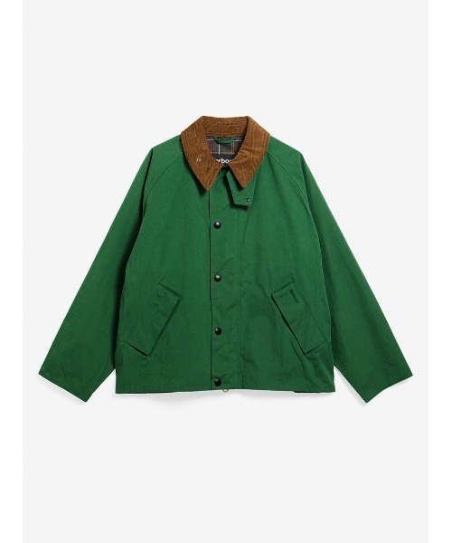 Barbour（バブアー）の「【TRANSPORT / トランスポート】ピーチスキン コットン ショートレングスブルゾン（ブルゾン・メンズ・ダークグリーン/グリーン/ライトベージュ・36/34/42/40/38）」の16枚目の写真