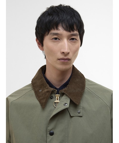 Barbour（バブアー）の「【TRANSPORT / トランスポート】ピーチスキン コットン ショートレングスブルゾン（ブルゾン・メンズ・ダークグリーン/グリーン/ライトベージュ/オリーブ/ベージュ・36/34/42/40/38）」の14枚目の写真