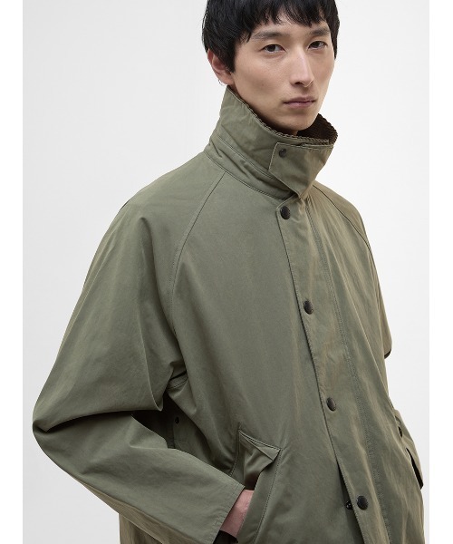 Barbour（バブアー）の「【TRANSPORT / トランスポート】ピーチスキン コットン ショートレングスブルゾン（ブルゾン・メンズ・ダークグリーン/グリーン/ライトベージュ/オリーブ/ベージュ・36/34/42/40/38）」の15枚目の写真