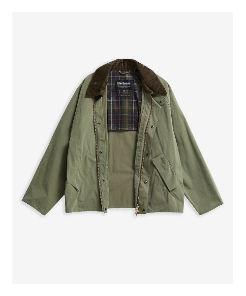 Barbour（バブアー）の「【TRANSPORT / トランスポート】ピーチスキン コットン ショートレングスブルゾン（ブルゾン・メンズ・ダークグリーン/グリーン/ライトベージュ/オリーブ/ベージュ・36/34/42/40/38）」の17枚目の写真