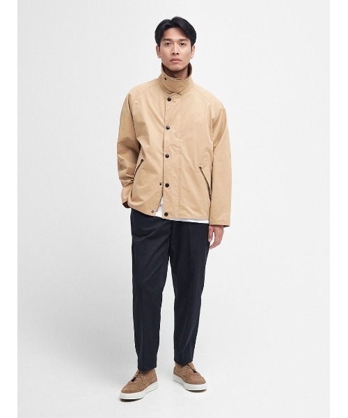 Barbour（バブアー）の「【TRANSPORT / トランスポート】ピーチスキン コットン ショートレングスブルゾン（ブルゾン・メンズ・ダークグリーン/グリーン/ライトベージュ/オリーブ/ベージュ・36/34/42/40/38）」の7枚目の写真