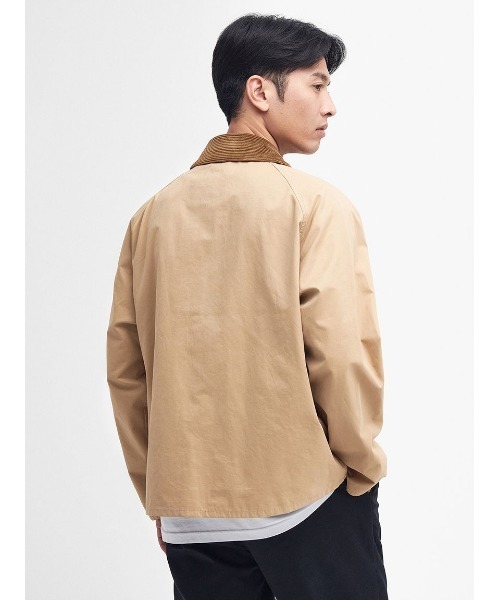 Barbour（バブアー）の「【TRANSPORT / トランスポート】ピーチスキン コットン ショートレングスブルゾン（ブルゾン・メンズ・ダークグリーン/グリーン/ライトベージュ/オリーブ/ベージュ・36/34/42/40/38）」の8枚目の写真