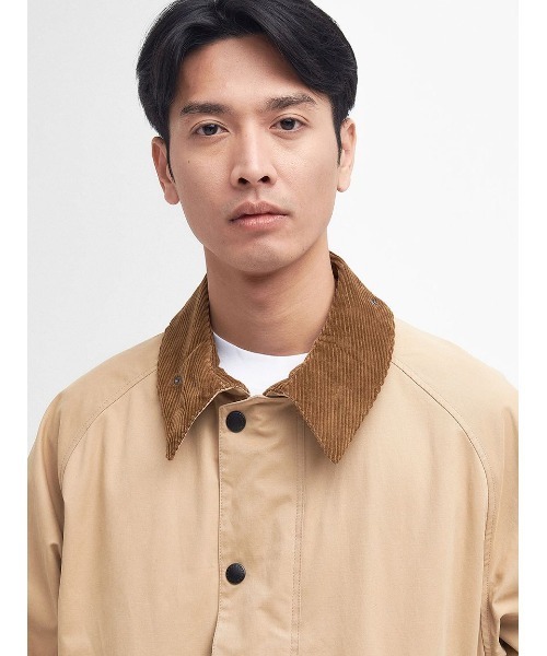 Barbour（バブアー）の「【TRANSPORT / トランスポート】ピーチスキン コットン ショートレングスブルゾン（ブルゾン・メンズ・ダークグリーン/グリーン/ライトベージュ/オリーブ/ベージュ・36/34/42/40/38）」の9枚目の写真