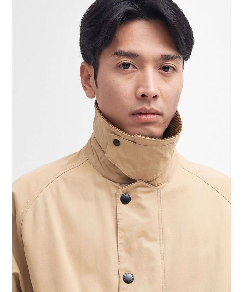 Barbour（バブアー）の「【TRANSPORT / トランスポート】ピーチスキン コットン ショートレングスブルゾン（ブルゾン・メンズ・ダークグリーン/グリーン/ライトベージュ/オリーブ/ベージュ・36/34/42/40/38）」の10枚目の写真