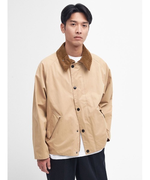 Barbour（バブアー）の「【TRANSPORT / トランスポート】ピーチスキン コットン ショートレングスブルゾン（ブルゾン・メンズ・ダークグリーン/グリーン/ライトベージュ/オリーブ/ベージュ・36/34/42/40/38）」の6枚目の写真