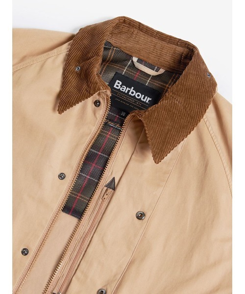 Barbour（バブアー）の「【TRANSPORT / トランスポート】ピーチスキン コットン ショートレングスブルゾン（ブルゾン・メンズ・ダークグリーン/グリーン/ライトベージュ/オリーブ/ベージュ・36/34/42/40/38）」の20枚目の写真