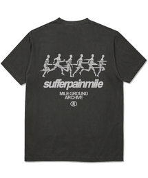 THE MILE（ザマイル）の「MILEGROUND CREW [PIGMENT D.GRAY]（Tシャツ/カットソー）」