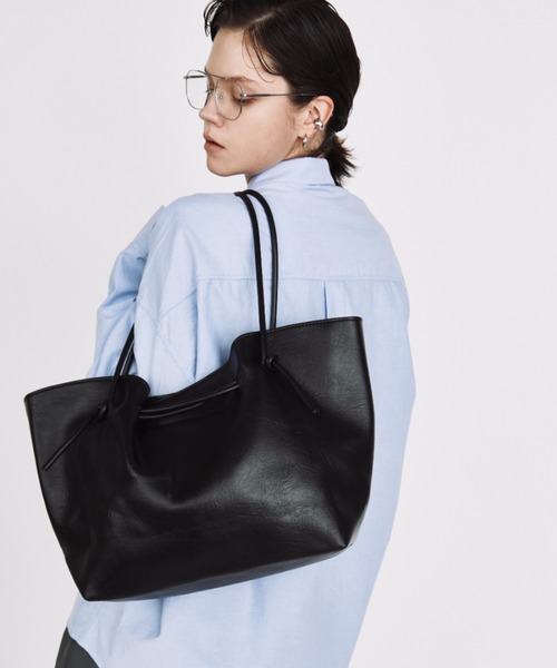 arholiday.standard】ロングショルダータックトートバッグ（トート