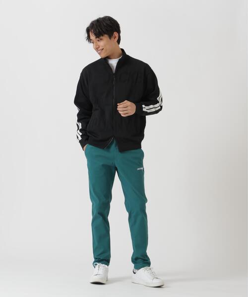 Jack Bunny!!(ジャックバニー)の「【Jack Bunny!!】イージーケアPEロゴカノコフルジップニットブルゾン(ブルゾン・メンズ・ブラック/グレー・MEDIUM/LARGE/X-LARGE)」の3枚目の写真