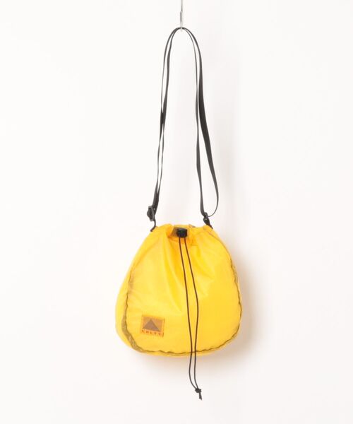 KELTY（ケルティ）の「【KELTY】AIRY KINCHAKU SHOULDER エアリー巾着ショルダー 軽量（ショルダーバッグ・レディース・イエロー/ベージュ/ターコイズブルー/オリーブ/ブラック・ONE SIZE）」の5枚目の写真