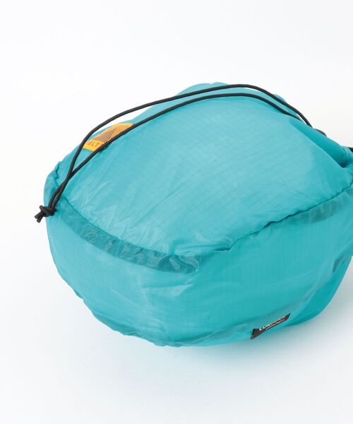 KELTY（ケルティ）の「【KELTY】AIRY KINCHAKU SHOULDER エアリー巾着ショルダー 軽量（ショルダーバッグ・レディース・イエロー/ベージュ/ターコイズブルー/オリーブ/ブラック・ONE SIZE）」の7枚目の写真