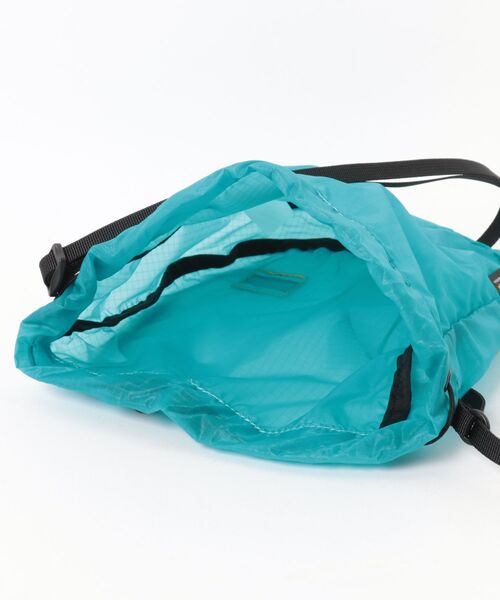 KELTY（ケルティ）の「【KELTY】AIRY KINCHAKU SHOULDER エアリー巾着ショルダー 軽量（ショルダーバッグ・レディース・イエロー/ベージュ/ターコイズブルー/オリーブ/ブラック・ONE SIZE）」の8枚目の写真