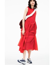 emmi | ギャザーフォルムナイロンワンピース(ワンピース)