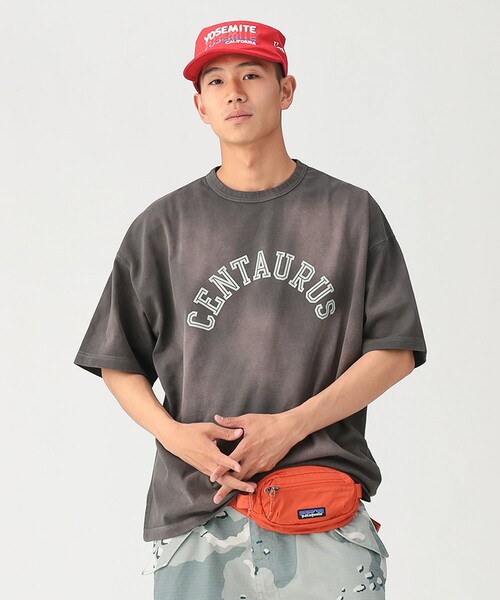 BEAMS(ビームス)の「スーベニア Tシャツ【ワイドフィット】(Tシャツ/カットソー・メンズ・ネイビー/チャコールグレー/ブラック・XL/L/M/S)」の18枚目の写真