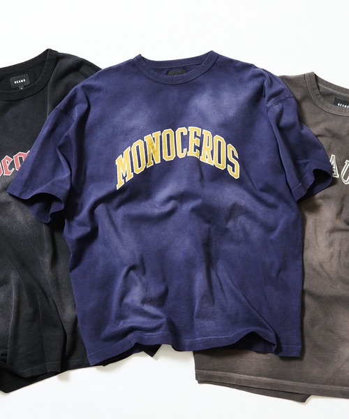 BEAMS(ビームス)の「スーベニア Tシャツ【ワイドフィット】(Tシャツ/カットソー・メンズ・ネイビー/チャコールグレー/ブラック・XL/L/M/S)」の1枚目の写真
