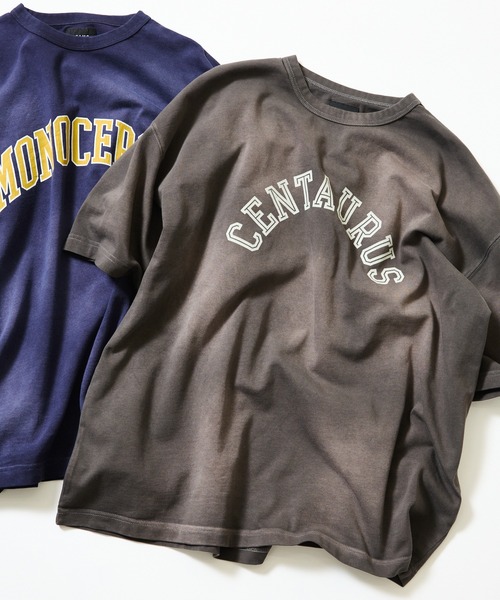 BEAMS(ビームス)の「スーベニア Tシャツ【ワイドフィット】(Tシャツ/カットソー・メンズ・ネイビー/チャコールグレー/ブラック・XL/L/M/S)」の3枚目の写真