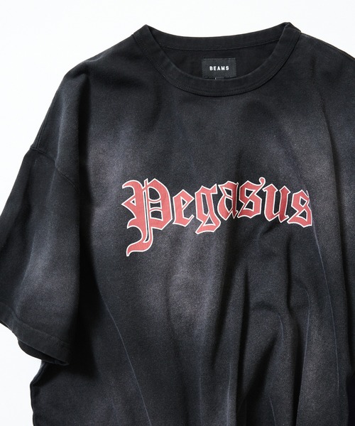 BEAMS(ビームス)の「スーベニア Tシャツ【ワイドフィット】(Tシャツ/カットソー・メンズ・ネイビー/チャコールグレー/ブラック・XL/L/M/S)」の2枚目の写真