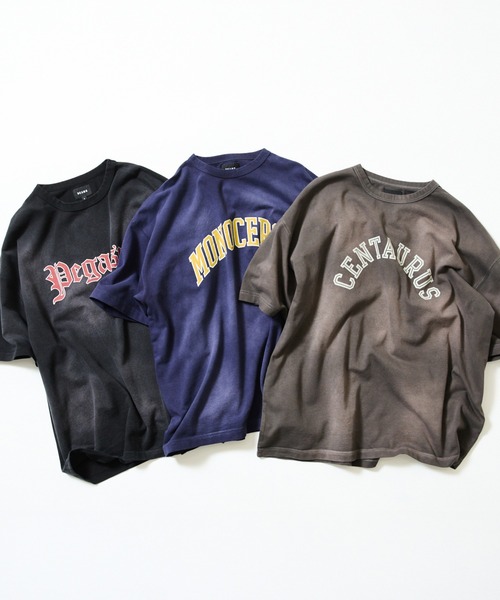 BEAMS(ビームス)の「スーベニア Tシャツ【ワイドフィット】(Tシャツ/カットソー・メンズ・ネイビー/チャコールグレー/ブラック・XL/L/M/S)」の5枚目の写真