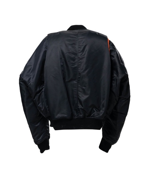 Maison MIHARA YASUHIRO（メゾンミハラヤスヒロ）の「【MIHARAYASUHIRO/ミハラヤスヒロ】BACK VEST BOMBER JACKET（MA-1・メンズ・カーキ/ブラック・48/46/44）」の8枚目の写真