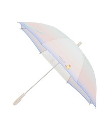 PAUL&JOE（ポールアンドジョー）の「キッズ 子供 長傘 雨傘 UVカット 透明コマ付 ”グラデーション ヌネット”（長傘）」