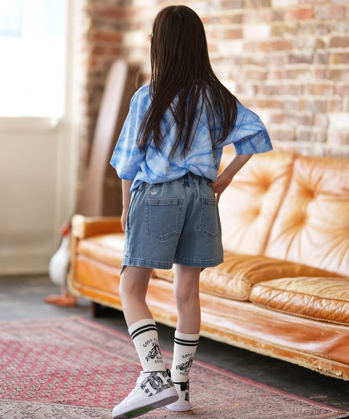 ELEMENT(エレメント)の「ELEMENT/エレメント ハーフパンツ ショートパンツ キッズ ジュニア 子供 ロゴ BG025P05(その他パンツ・キッズ・ライトインディゴブルー/グレー・130cm/140cm/150cm)」の6枚目の写真