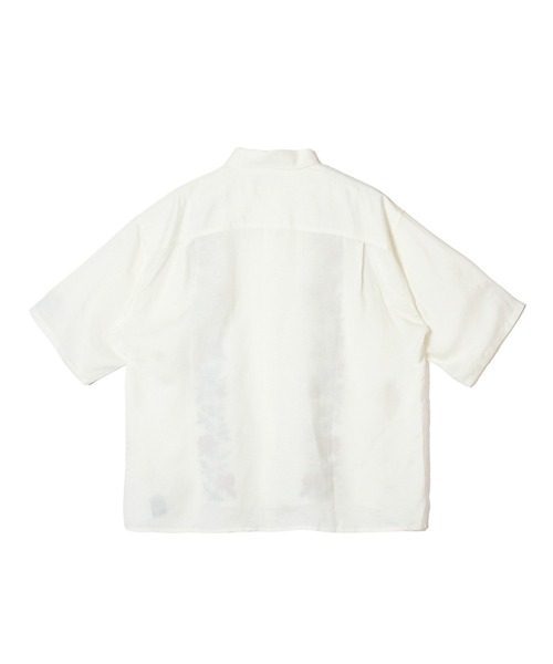 MSML(エムエスエムエル)の「LINEN RAYON EMBROIDERY SHIRT(シャツ/ブラウス・メンズ・ホワイト/ブラック・M/L/XL)」の12枚目の写真