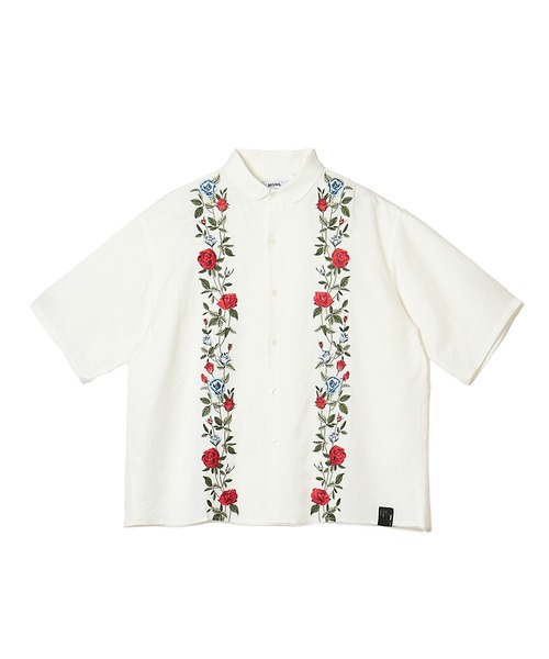 MSML(エムエスエムエル)の「LINEN RAYON EMBROIDERY SHIRT(シャツ/ブラウス・メンズ・ホワイト/ブラック・M/L/XL)」の13枚目の写真