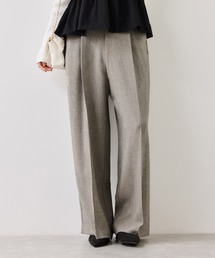 VIS | サマーツイードリボンベルトパンツ/UVケア・イージーケア(その他パンツ)
