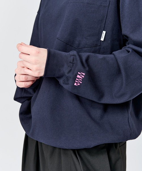 WETTEMPT（ウィテンプト）の「BASIC DRAWSTRING L/S TEE / ベーシックドローコードロンT（Tシャツ/カットソー・メンズ・グレー/ネイビー/イエロー・SMALL/MEDIUM/LARGE）」の15枚目の写真