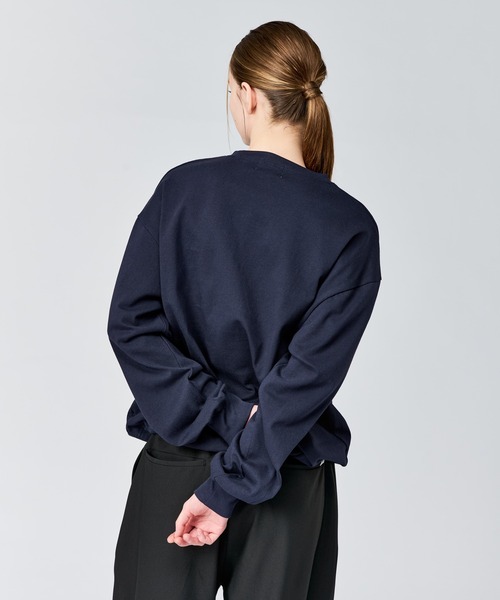 WETTEMPT（ウィテンプト）の「BASIC DRAWSTRING L/S TEE / ベーシックドローコードロンT（Tシャツ/カットソー・メンズ・グレー/ネイビー/イエロー・SMALL/MEDIUM/LARGE）」の14枚目の写真