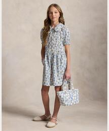 POLO RALPH LAUREN CHILDRENSWEAR（ポロ ラルフ ローレン チルドレンズウェア）の「ブルーベリープリント コットン シャツドレス（シャツワンピース）」