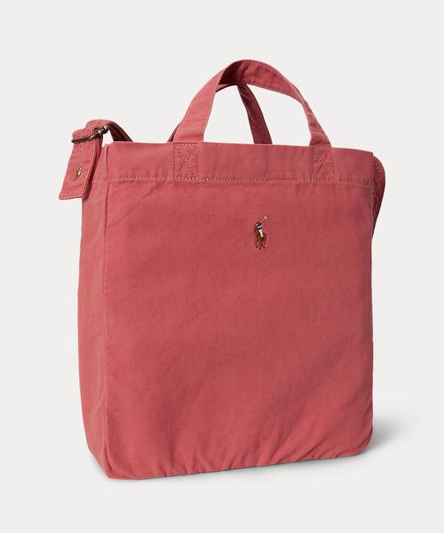 キャンバス ショッパー トート（トートバッグ）｜POLO RALPH LAUREN