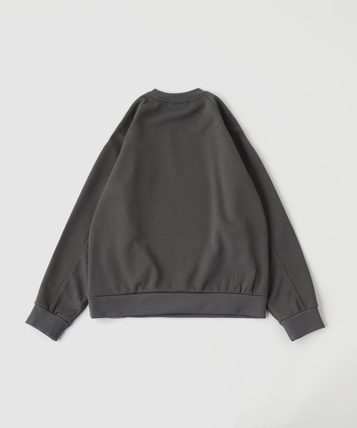 B.C STOCK（ベーセーストック）の「C.H.G トレイルクルースウェット（Tシャツ/カットソー・メンズ・チャコールグレー/ブラック・LARGE/MEDIUM）」の3枚目の写真