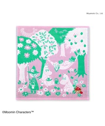 BACKYARD FAMILY（バックヤードファミリー）の「ムーミン三重ガーゼハンカチ（ハンカチ/ハンドタオル）」