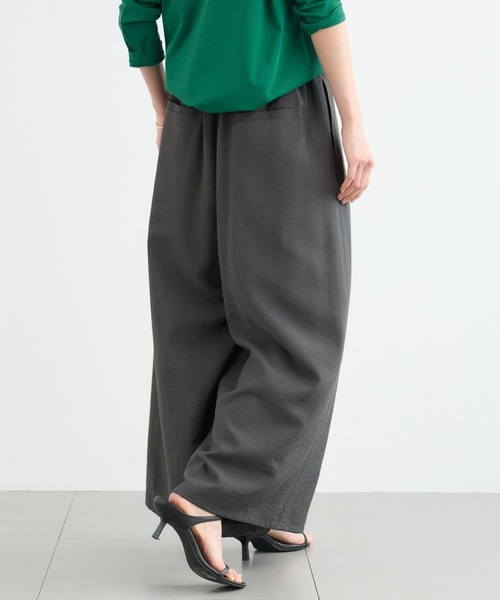 BARNYARDSTORM（バンヤードストーム）の「BARNYARDSTORM / ワイドキュロットパンツ / ハンドウォッシャブル（その他パンツ・レディース・グレー/ホワイト系その他・M/S）」の17枚目の写真