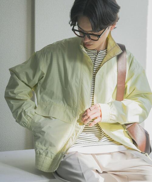 SENSE OF PLACE by URBAN RESEARCH（センスオブプレイスバイアーバンリサーチ）の「リップストップナイロンブルゾン（ブルゾン・メンズ・ブラウン/イエロー/ブラック・LARGE/MEDIUM）」の3枚目の写真