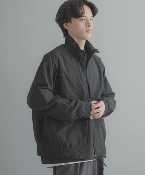 SENSE OF PLACE by URBAN RESEARCH（センスオブプレイスバイアーバンリサーチ）の「リップストップナイロンブルゾン（ブルゾン・メンズ・ブラウン/イエロー/ブラック・LARGE/MEDIUM）」の4枚目の写真