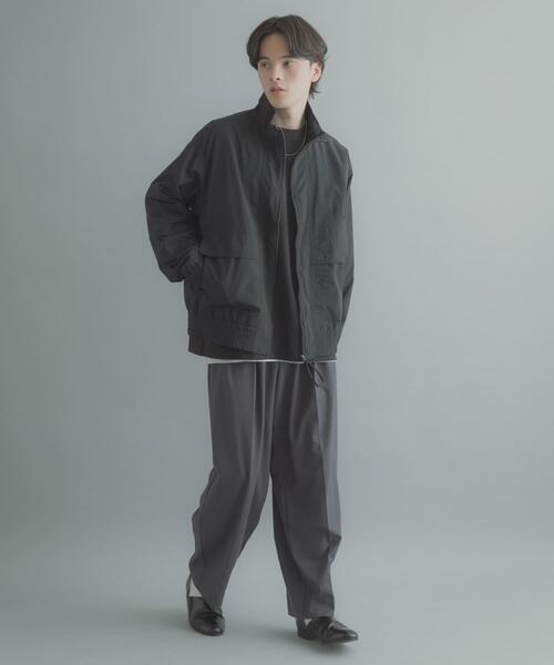 SENSE OF PLACE by URBAN RESEARCH（センスオブプレイスバイアーバンリサーチ）の「リップストップナイロンブルゾン（ブルゾン・メンズ・ブラウン/イエロー/ブラック・LARGE/MEDIUM）」の10枚目の写真