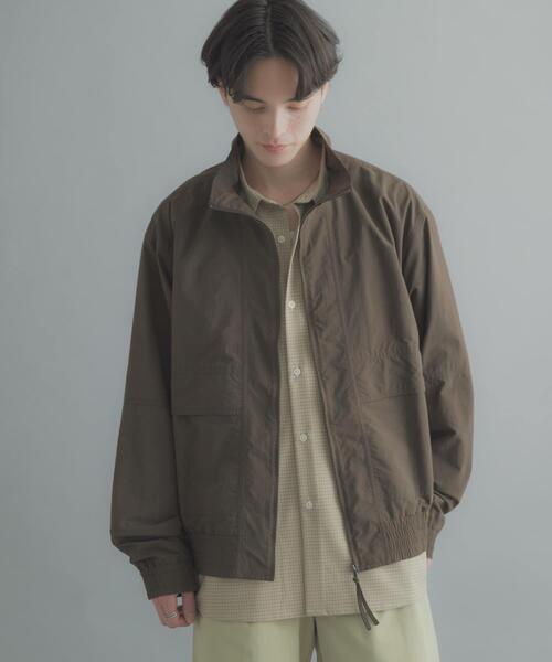 SENSE OF PLACE by URBAN RESEARCH（センスオブプレイスバイアーバンリサーチ）の「リップストップナイロンブルゾン（ブルゾン・メンズ・ブラウン/イエロー/ブラック・LARGE/MEDIUM）」の17枚目の写真