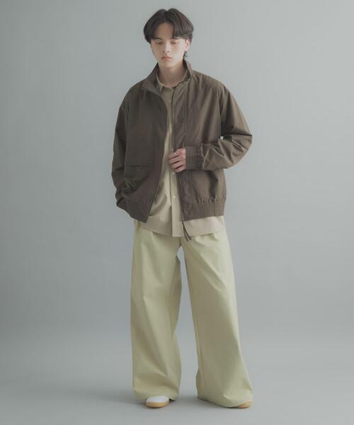 SENSE OF PLACE by URBAN RESEARCH（センスオブプレイスバイアーバンリサーチ）の「リップストップナイロンブルゾン（ブルゾン・メンズ・ブラウン/イエロー/ブラック・LARGE/MEDIUM）」の21枚目の写真