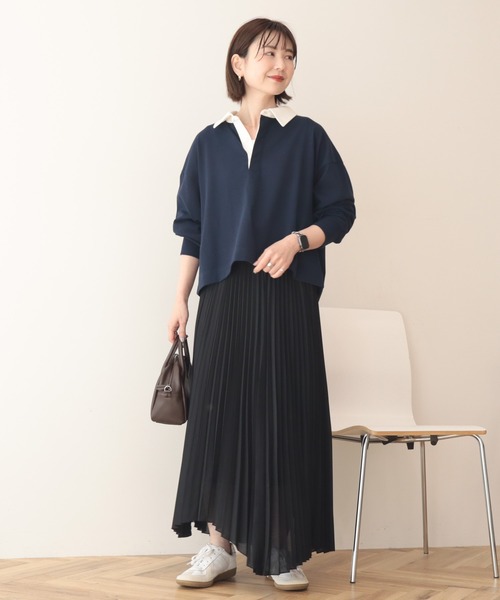 AMERICAN HOLIC（アメリカンホリック）の「アソートラガーシャツ（ポロシャツ・レディース・イエロー/ネイビー/その他7・FREE）」の21枚目の写真