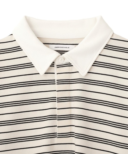 AMERICAN HOLIC（アメリカンホリック）の「アソートラガーシャツ（ポロシャツ・レディース・イエロー/ネイビー/その他7・FREE）」の11枚目の写真