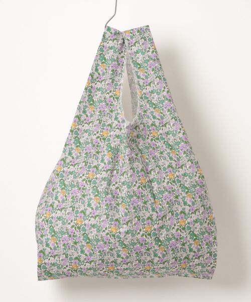 TODAY'S SPECIAL（トゥデイズスペシャル）の「【数量限定】FLOWER MARCHE BAG M / 618993（エコバッグ/サブバッグ・レディース・クリアレッド/ライトパープル・FREE）」の10枚目の写真