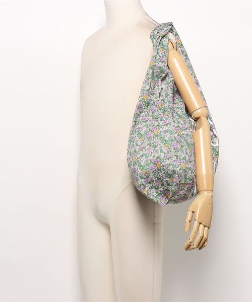 TODAY'S SPECIAL（トゥデイズスペシャル）の「【数量限定】FLOWER MARCHE BAG M / 618993（エコバッグ/サブバッグ・レディース・クリアレッド/ライトパープル・FREE）」の14枚目の写真