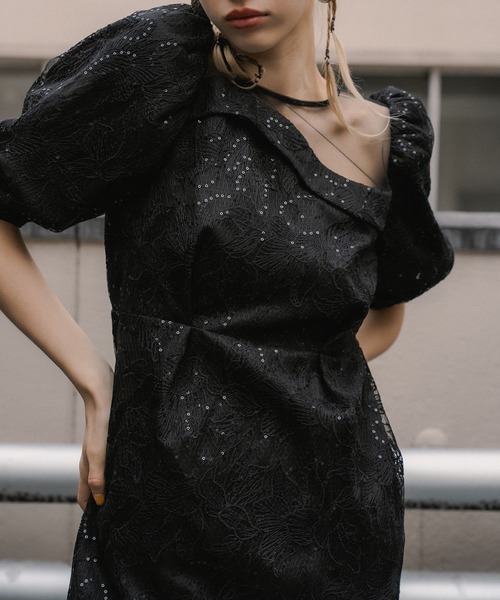 Luce lace dress（ドレス）｜et.UNiVER（エトユニベール）の